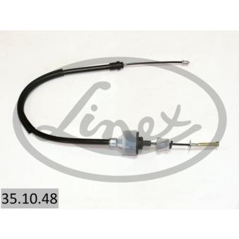 Tirette à câble, commande d'embrayage LINEX 35.10.48