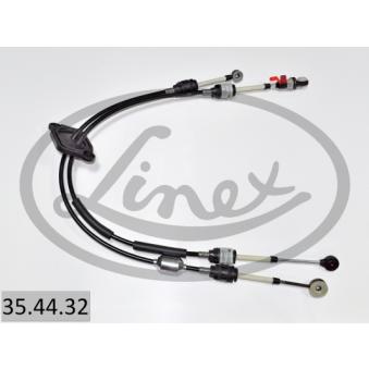 Tirette à câble, boîte de vitesse manuelle LINEX 35.44.32 pour RENAULT MASTER 2.3 DCI (FWD) - 125cv