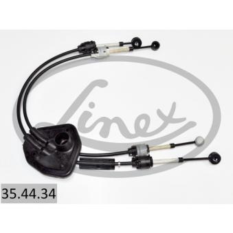 Tirette à câble, boîte de vitesse manuelle LINEX 35.44.34 pour HYUNDAI SONATA 1.5 DCI - 110cv