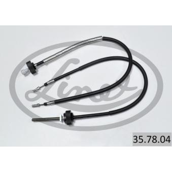 Tirette à câble, frein de stationnement LINEX 35.78.04 pour FORD TRANSIT 1.9 DCI - 110cv