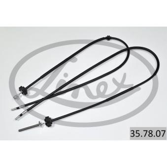 Tirette à câble, frein de stationnement LINEX 35.78.07 pour RENAULT ESPACE 2.0 DCI - 150cv