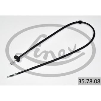 Tirette à câble, frein de stationnement LINEX 35.78.08 pour RENAULT ESPACE 2.0 DCI - 150cv