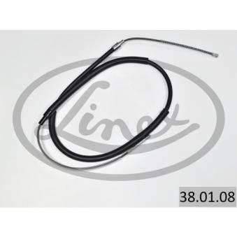 Tirette à câble, frein de stationnement LINEX OEM 6K0609721