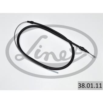 Tirette à câble, frein de stationnement LINEX OEM 6K0609721D