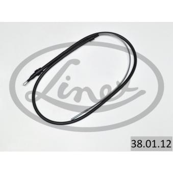 Tirette à câble, frein de stationnement LINEX OEM 6K0609721F