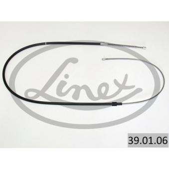 Tirette à câble, frein de stationnement LINEX 39.01.06 pour SKODA OCTAVIA 1.6 - 75cv