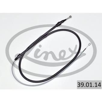Tirette à câble, frein de stationnement LINEX 39.01.14 pour SKODA FABIA 1.4 TDI - 80cv