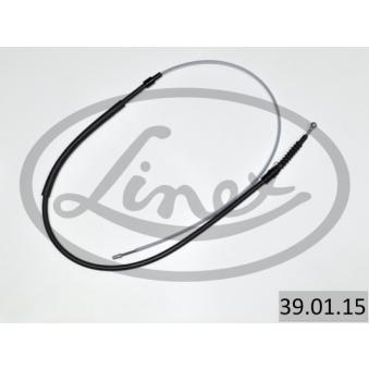 Tirette à câble, frein de stationnement LINEX OEM 3T0609721