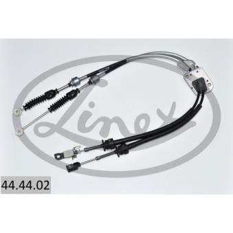 Tirette à câble, boîte de vitesse manuelle LINEX 44.44.02 pour TOYOTA AVENSIS 2.2 D-4D - 150cv