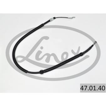 Tirette à câble, frein de stationnement LINEX OEM 7D0609701B