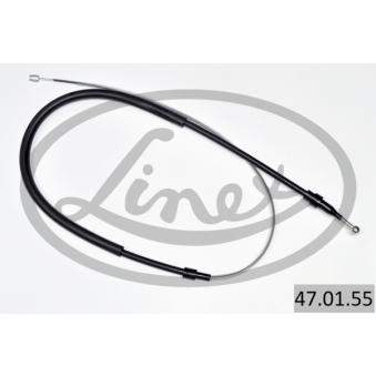 Tirette à câble, frein de stationnement LINEX OEM 1T0609721D