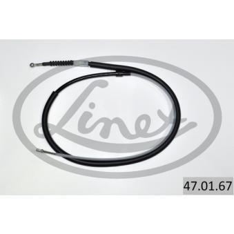 Tirette à câble, frein de stationnement LINEX OEM 1T0609721M