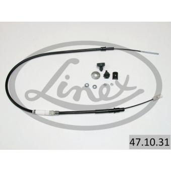 Tirette à câble, commande d'embrayage LINEX [47.10.31]