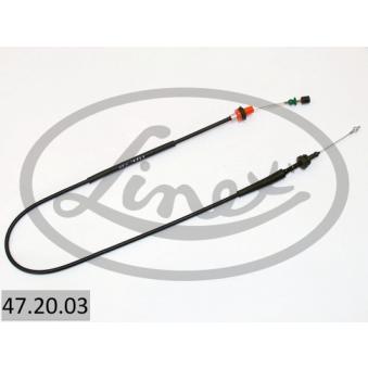 Câble d'accélération LINEX 47.20.03