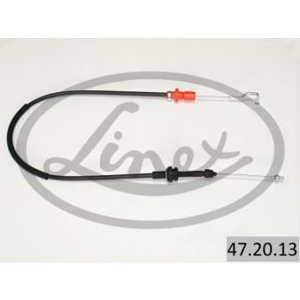 Câble d'accélération LINEX 47.20.13 pour VOLKSWAGEN GOLF 1.6 - 101cv