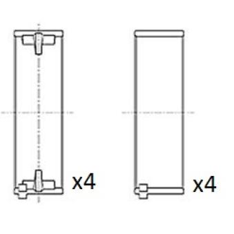 Coussinet de bielle FAI AutoParts [BB2002-STD]