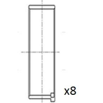 Coussinet de bielle FAI AutoParts BB2014-025