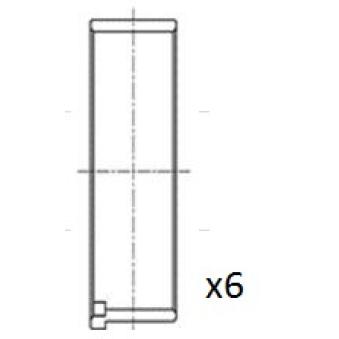 Coussinet de bielle FAI AutoParts BB2020-STD Coussinet de bielle FAI AutoParts BB2020-STD