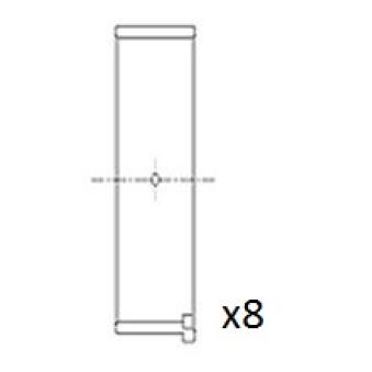 Coussinet de bielle FAI AutoParts OEM 034105701