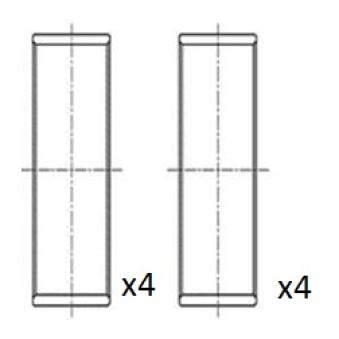 Coussinet de bielle FAI AutoParts BB2040-STD