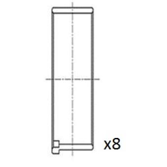 Coussinet de bielle FAI AutoParts BB2054-STD