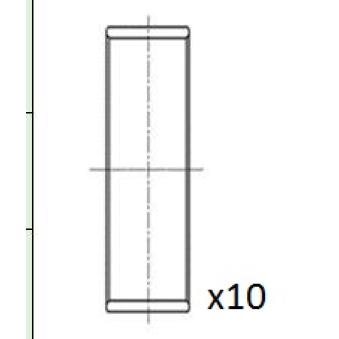 Coussinet de bielle FAI AutoParts OEM 038105701A
