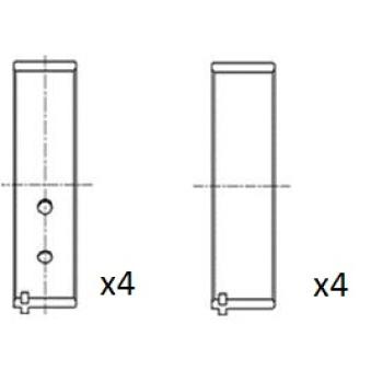 Coussinet de bielle FAI AutoParts BB2080-050
