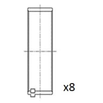 Coussinet de bielle FAI AutoParts BB2082-025