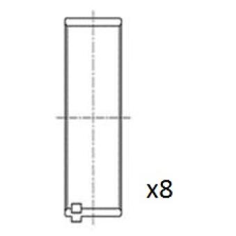 Coussinet de bielle FAI AutoParts BB2083-050