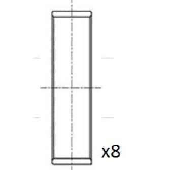 Coussinet de bielle FAI AutoParts OEM LR069028 Coussinet de bielle FAI AutoParts OEM LR069028