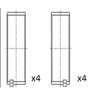Coussinet de bielle FAI AutoParts [BB2153-050]