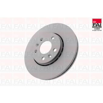 Jeu de 2 disques de frein arrière FAI AutoParts [BD131]