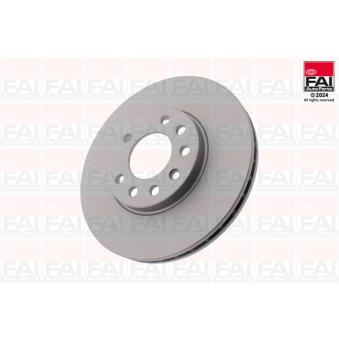 Jeu de 2 disques de frein arrière FAI AutoParts [BD149]