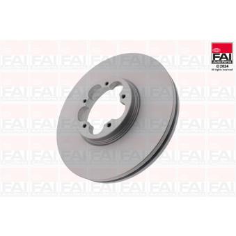 Jeu de 2 disques de frein arrière FAI AutoParts [BD157]