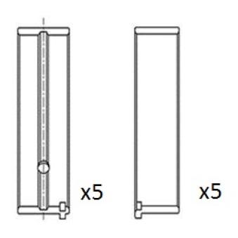 Coussinet de vilebrequin FAI AutoParts BM1000-STD