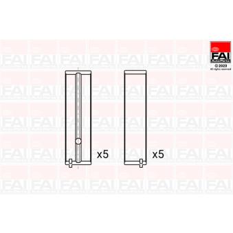 Coussinet de vilebrequin FAI AutoParts OEM LR082361