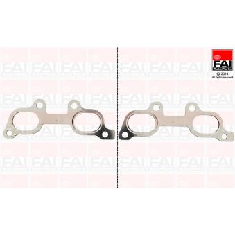 Jeu de joints d'étanchéité, collecteur d'échappement FAI AutoParts EM2100