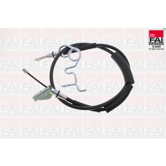 Tirette à câble, frein de stationnement FAI AutoParts [FBC649]