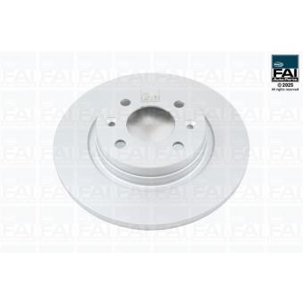 Jeu de 2 disques de frein arrière FAI AutoParts [FPBD1012]