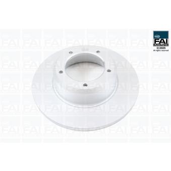 Jeu de 2 disques de frein arrière FAI AutoParts [FPBD1013]