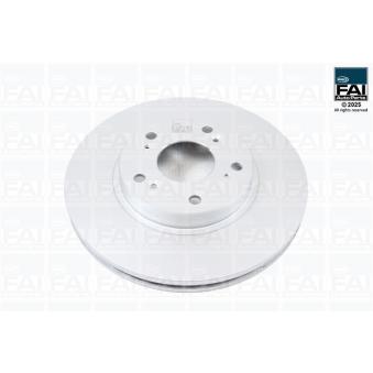 Jeu de 2 disques de frein arrière FAI AutoParts [FPBD1215]