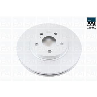 Jeu de 2 disques de frein arrière FAI AutoParts [FPBD1278]