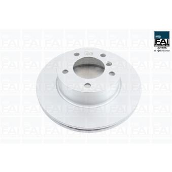 Jeu de 2 disques de frein arrière FAI AutoParts [FPBD1287]