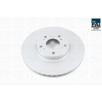 Jeu de 2 disques de frein arrière FAI AutoParts [FPBD1330]