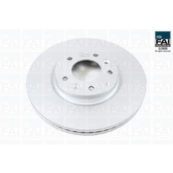 Jeu de 2 disques de frein arrière FAI AutoParts [FPBD1343]