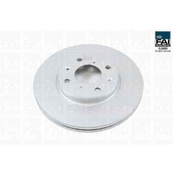 Jeu de 2 disques de frein arrière FAI AutoParts [FPBD1348]