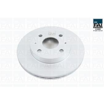 Jeu de 2 disques de frein arrière FAI AutoParts [FPBD1392]