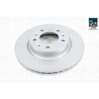 Jeu de 2 disques de frein arrière FAI AutoParts [FPBD1431]