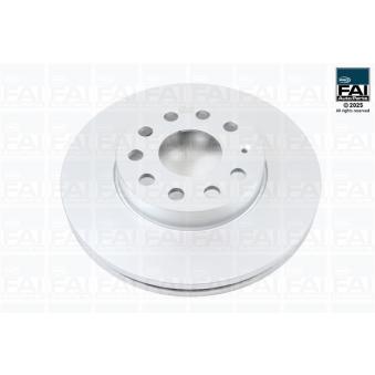 Jeu de 2 disques de frein arrière FAI AutoParts [FPBD1438]