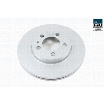 Jeu de 2 disques de frein arrière FAI AutoParts [FPBD1450]